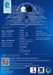 NQ Open 2026 flyer